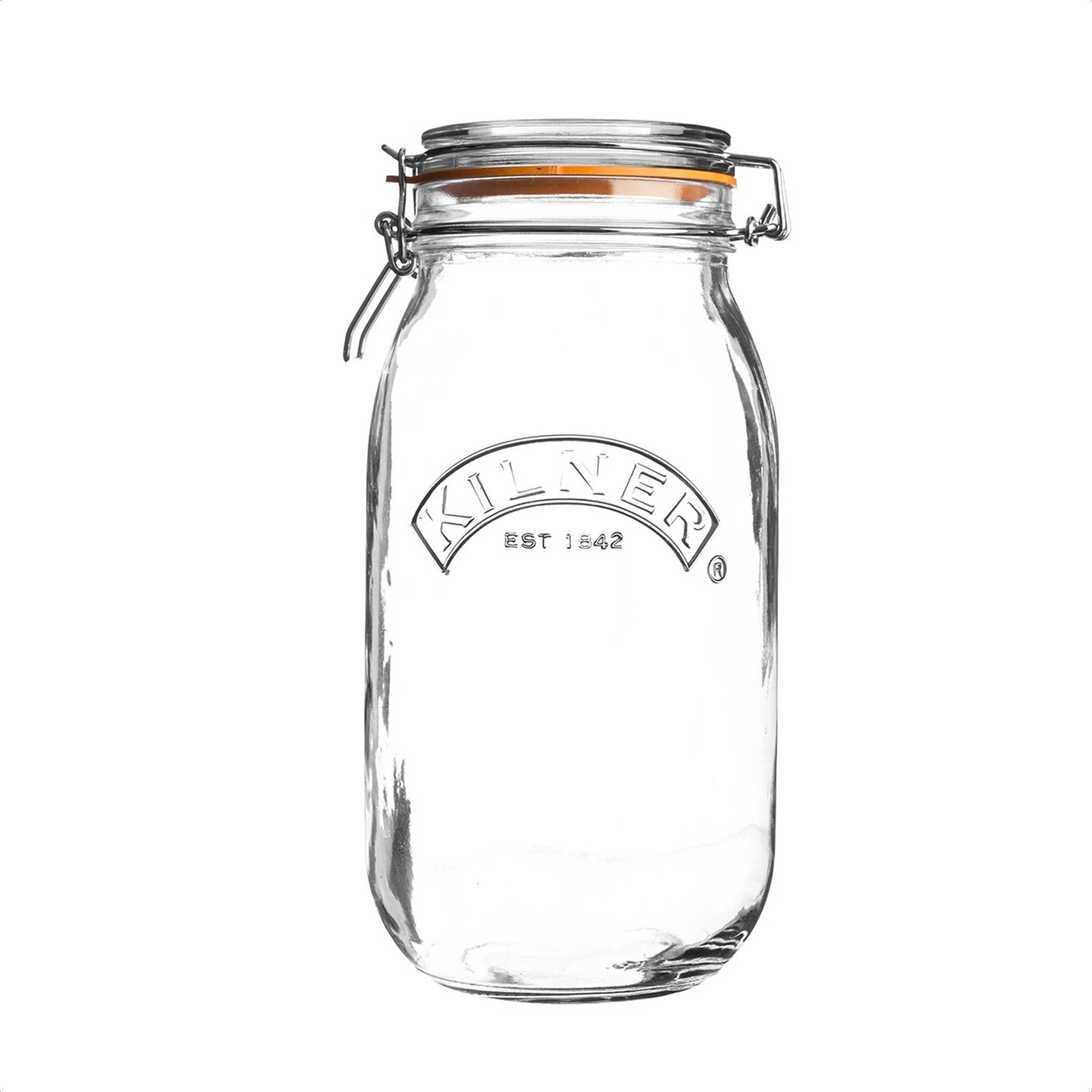 Kilner 3 Litre Round Clip Top Jar 3 Kilner 3 Litre Round Clip Top Jar