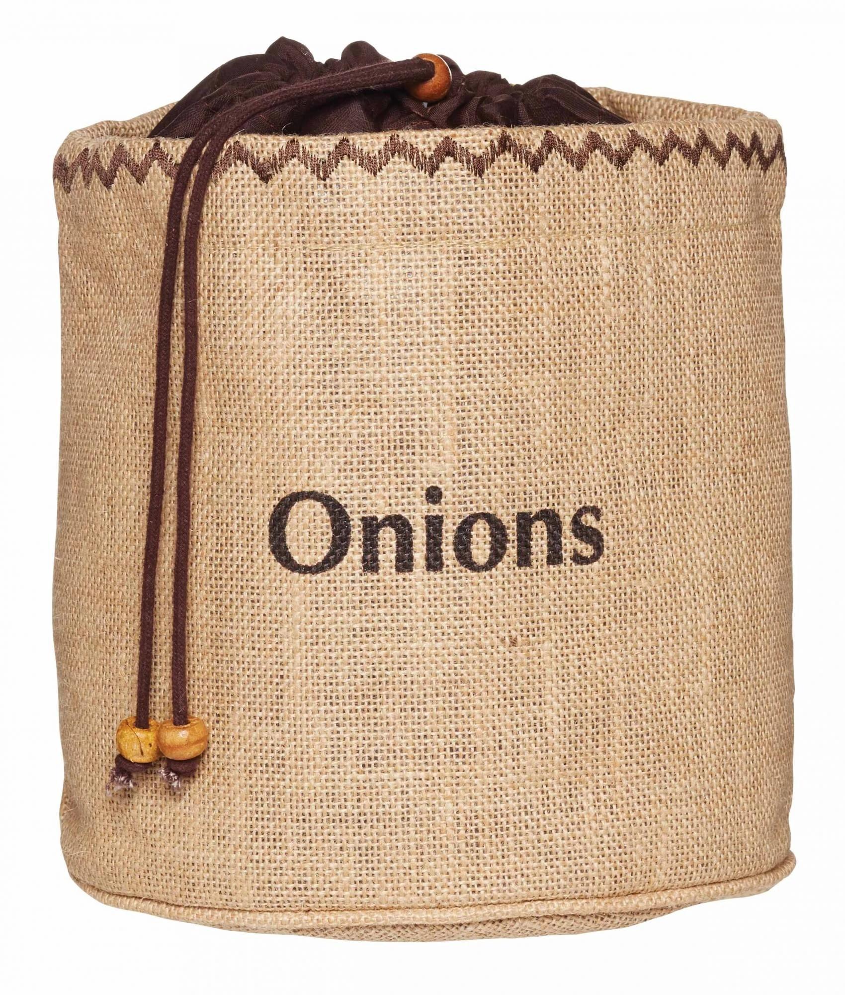 KitchenCraft Natural Elements Hessian Onion Bag 3 KitchenCraft Natural Elements Hessian Onion Bag
