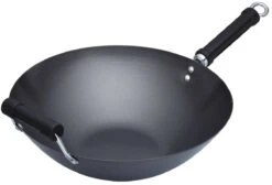 KitchenCraft Oriental Carbon Steel Non-Stick Wok 8 -Denby Sales Store 20931 20594