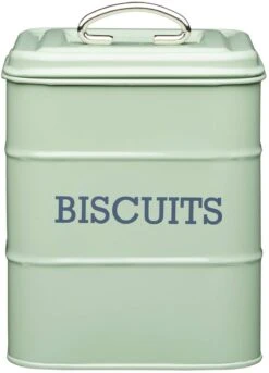Living Nostalgia Biscuit Storage Tin Cream 6 Living Nostalgia Biscuit Storage Tin Cream -Denby Sales Store 21151 20467