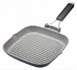 Masterclass Cast Aluminium Folding Handle Grill Pan 20cm -Denby Sales Store 21165 20451