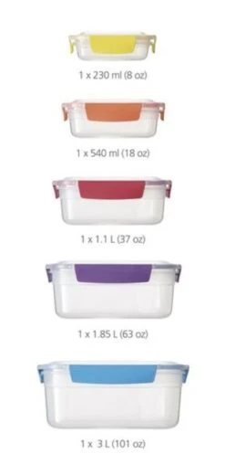 Joseph Joseph Nest Lock 5-Piece Container Set 7 Joseph Joseph Nest Lock 5-Piece Container Set -Denby Sales Store 23744 19995