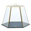 Artesa Slate Serving Cloche Brass