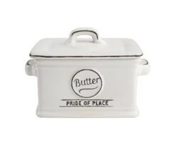 Pride Of Place Butter Dish White