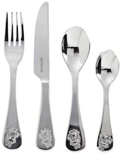 Viners Fairies 18/0 Kids 4 Piece Cutlery Set
