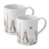 Stow Green Peter Rabbit Classic Mug - Set Of 2 -Denby Sales Store 28459 18585