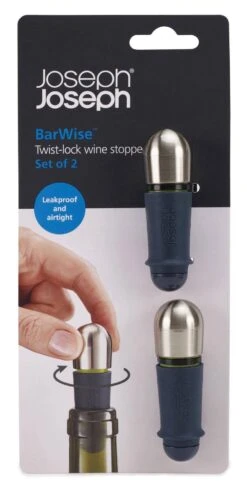 Joseph Joseph Barwise Twist-Lock Wine Stoppers