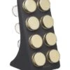 Masterclass 8 Jar Spice Rack Black & Brass 1 Masterclass 8 Jar Spice Rack Black & Brass -Denby Sales Store 33389 16593