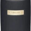Masterclass Ceramic Black Sugar Canister -Denby Sales Store 33395 16588