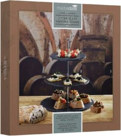 Artesa Three Tier Slate Serving Stand 7 Artesa Three Tier Slate Serving Stand -Denby Sales Store 35880 14743