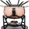 Artesa Artes Copper Finish Fondue Set -Denby Sales Store 35885 14726