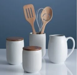 Mason Cash Mason & Cash Linear Pitcher 900ml - White -Denby Sales Store 35974 14638