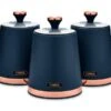 Tower Cavaletto Set Of 3 Canisters Blue 2 Tower Cavaletto Set Of 3 Canisters Blue -Denby Sales Store 42681 7966