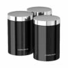 Morphy Richards Accents Set Of 3 Canisters Black -Denby Sales Store 42720 7893