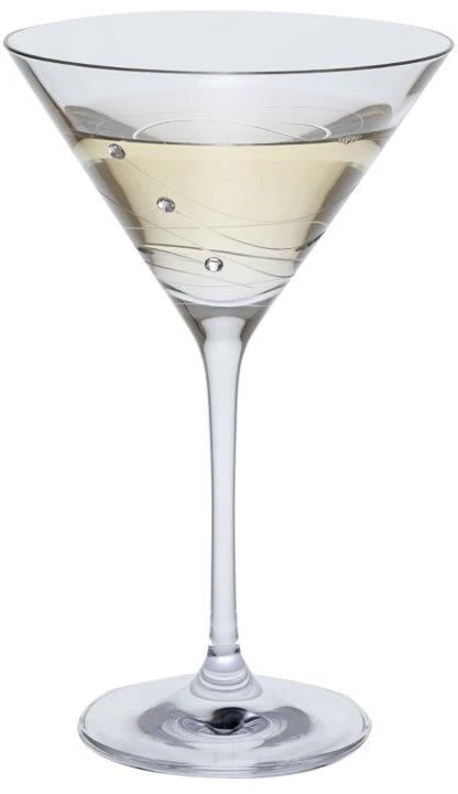 Dartington Glitz Martini Glass 200ml 4 Dartington Glitz Martini Glass 200ml - Image 2