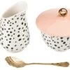Captivate Eleanor Bowmer Sugar Jar Set Dalmation -Denby Sales Store 49047 36386