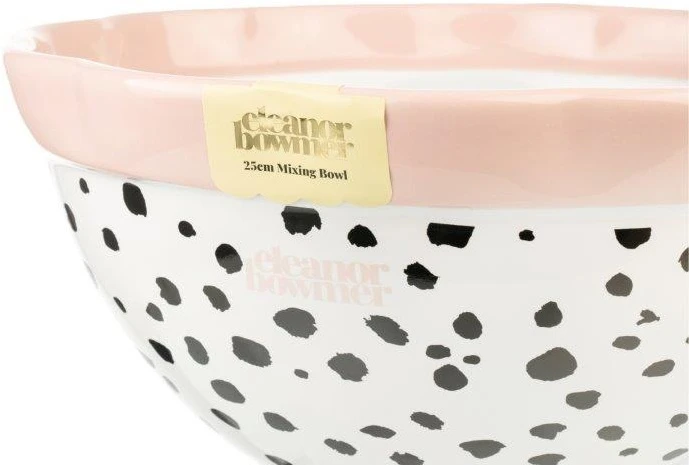 Captivate Eleanor Bowmer Ceramic Mixing Bowl Dalmation 3 Captivate Eleanor Bowmer Ceramic Mixing Bowl Dalmation