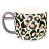 Captivate Eleanor Bowmer Short Mug Blue Leopard