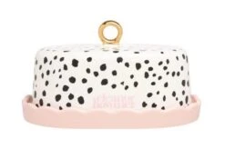 Captivate Eleanor Bowmer Butter Dish Dalmation -Denby Sales Store 49057 36358