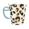 Captivate Eleanor Bowmer Tall Mug Pink Leopard 1 Captivate Eleanor Bowmer Tall Mug Pink Leopard -Denby Sales Store 49061 36337