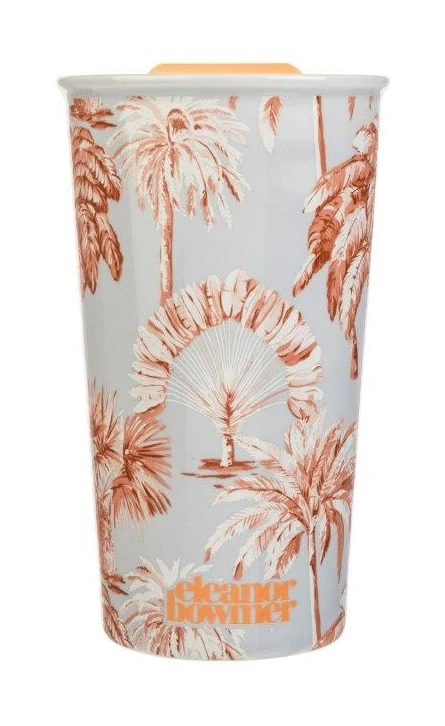 Captivate Eleanor Bowmer Travel Mug Green Palms 5 Captivate Eleanor Bowmer Travel Mug Green Palms - Image 3