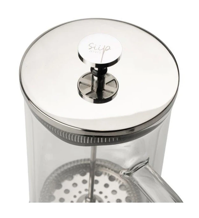Captivate Siip Double Walled Glass 8 Cup Cafetiere 3 Captivate Siip Double Walled Glass 8 Cup Cafetiere