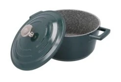 Masterclass Cast Aluminium Casserole Dish 20cm Green 7 Masterclass Cast Aluminium Casserole Dish 20cm Green -Denby Sales Store 49182 36054