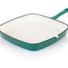 Simply Home Cast Iron Grill Pan 23cm Emerald Green -Denby Sales Store 51478 29520