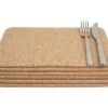 Rectangular Table Mats In Cork Set Of 6 -Denby Sales Store 51978 27994